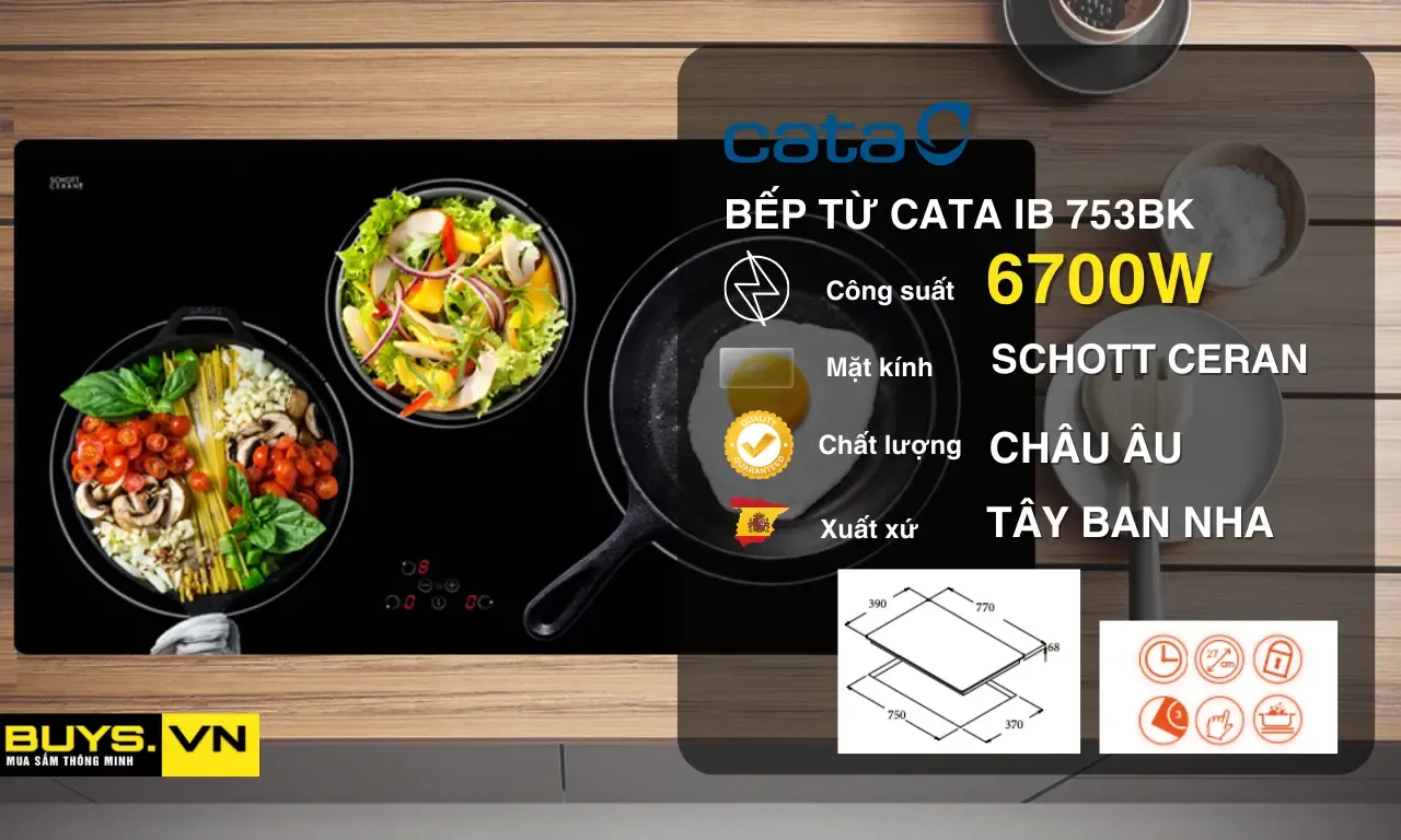 Bep tu Cata IB 753 BK Buys.vn Mua sam thong minh 2 4b9433a4