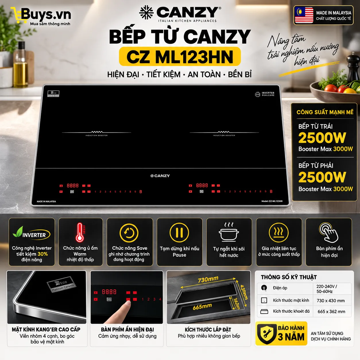 Bep tu CANZY CZ ML123HN Buys.vn 2 6ee8d72c
