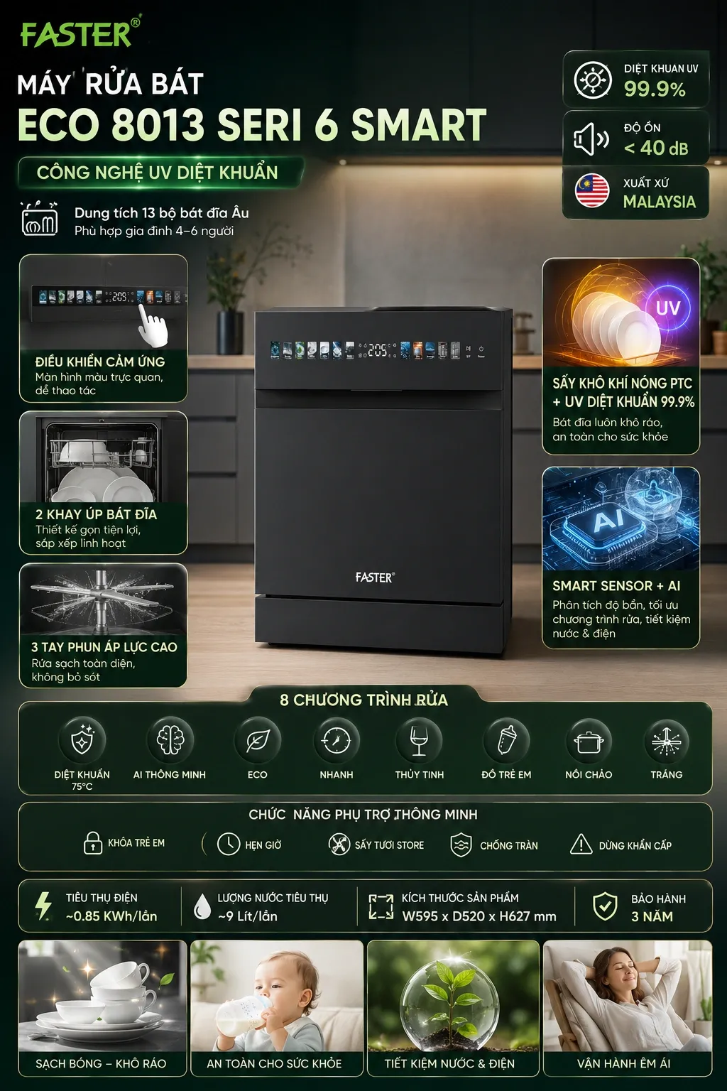 May rua bat Faster ECO 8013 SERI 6 SMART Buys 2 ddab6aa9