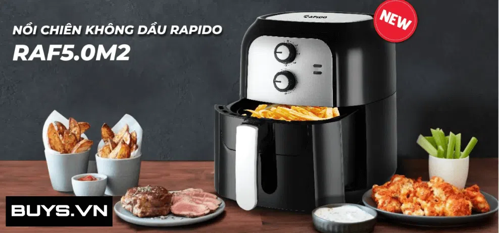 Nồi chiên không dầu Rapido RAF5.0M2