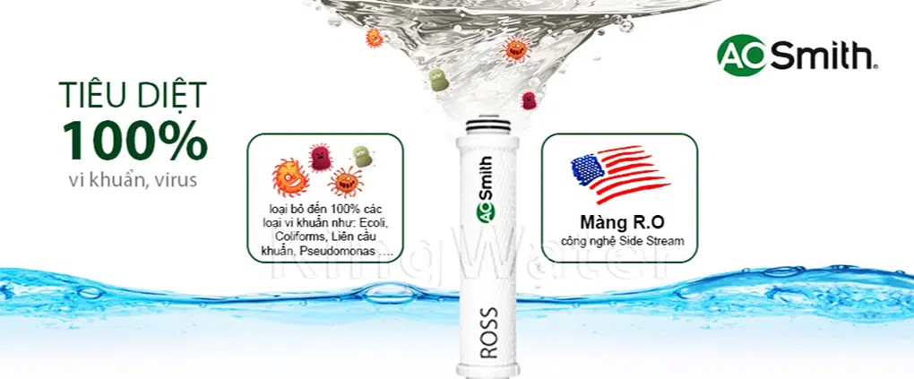 MÁY LỌC NƯỚC A.O. SMITH C2 31 Máy lọc nước A.O. Smith C2