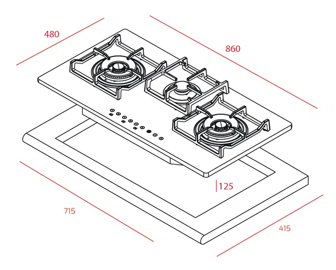 kich thuoc bep gas am teka gk lux 86 1 3g ai al 2tr