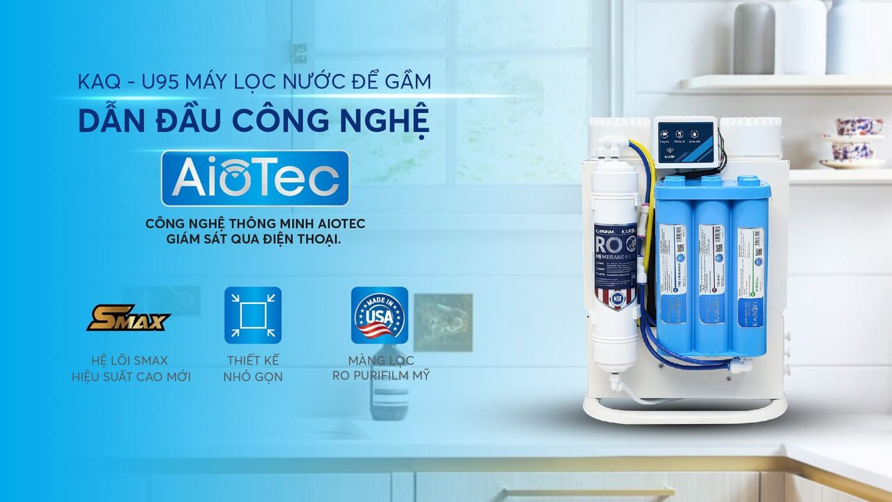 May loc nuoc Under KAROFI KAQ U95