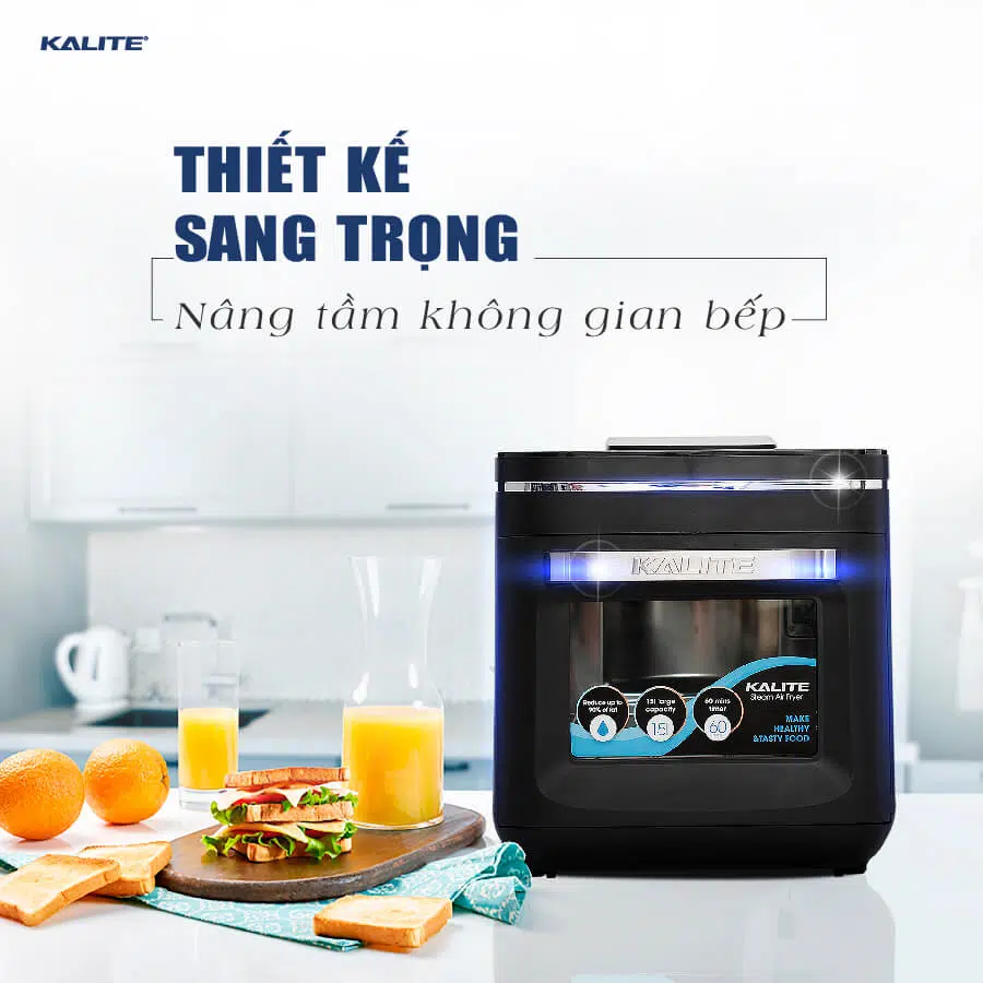 Noi chien khong dau Kalite Steam X 9