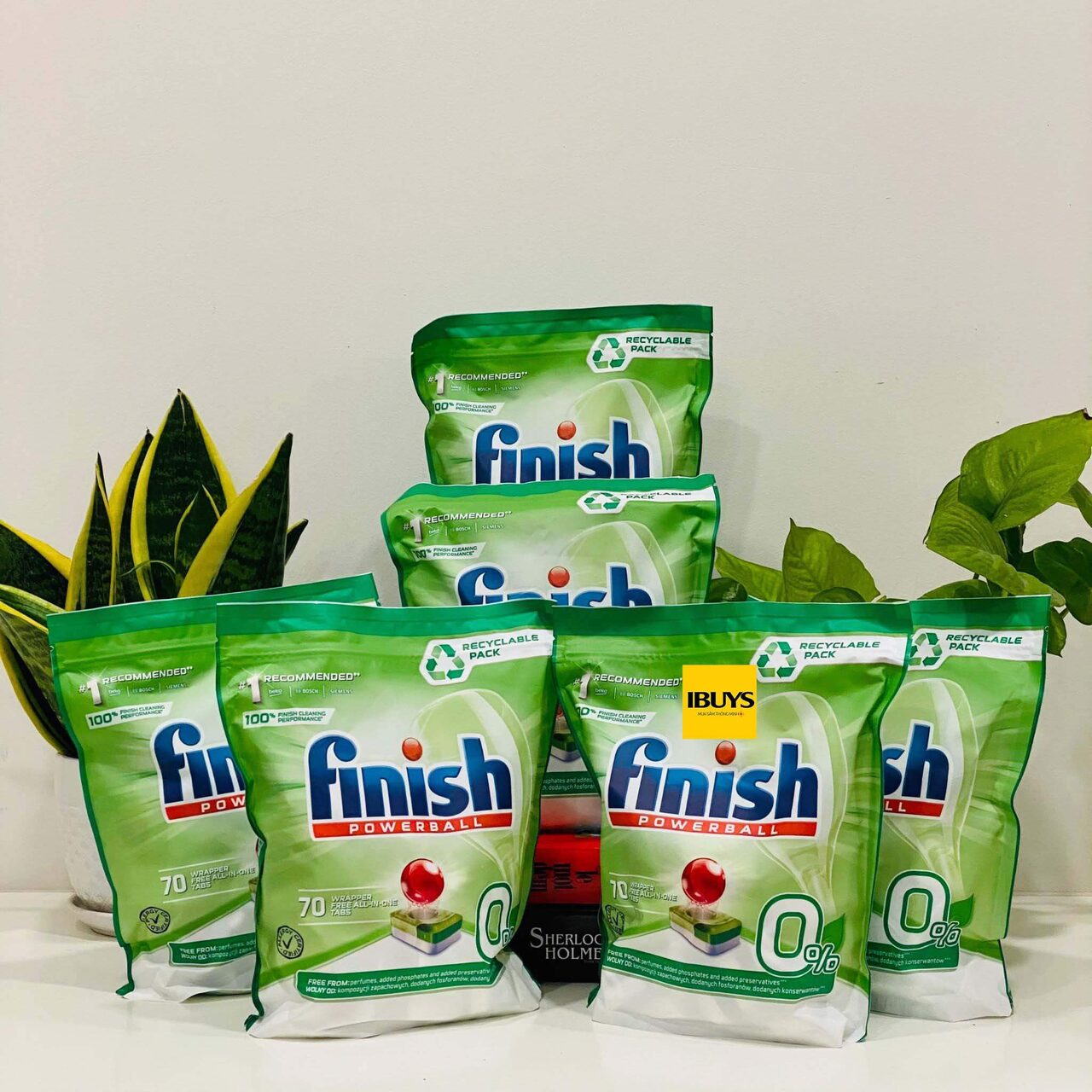 Vien rua bat Finish All in One Eco 0 7