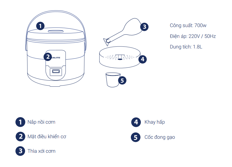 cau tao noi com dien kalite kl 619