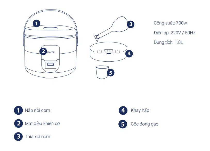cau tao noi com dien kalite kl 619