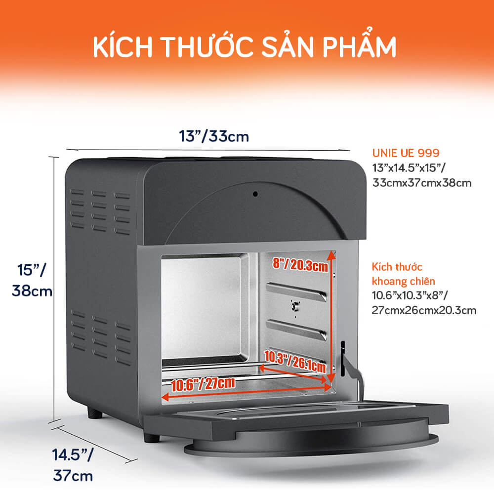 Noi chien khong dau UNIE UE 999 ibuys 1