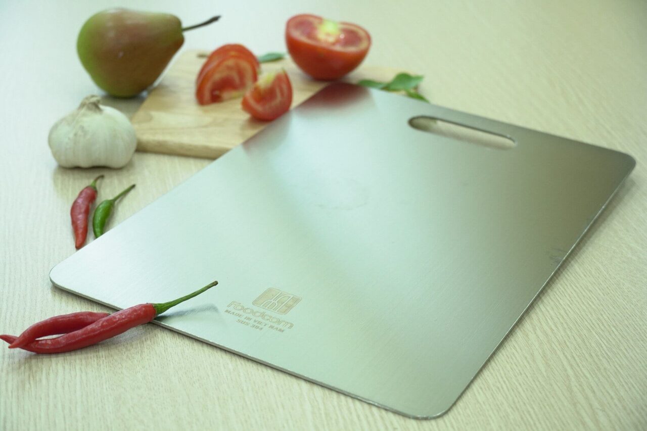 Thớt inox 304 Foodcom2