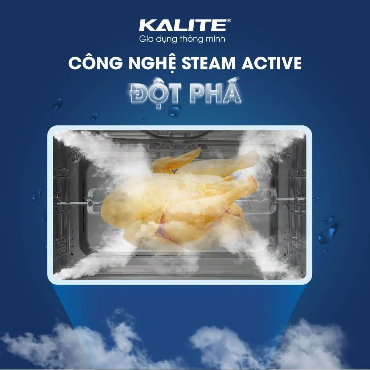 Nồi chiên hơi nước Kalite Steam Star