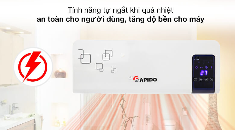 May suoi gom Rapido RCH2000 D 6
