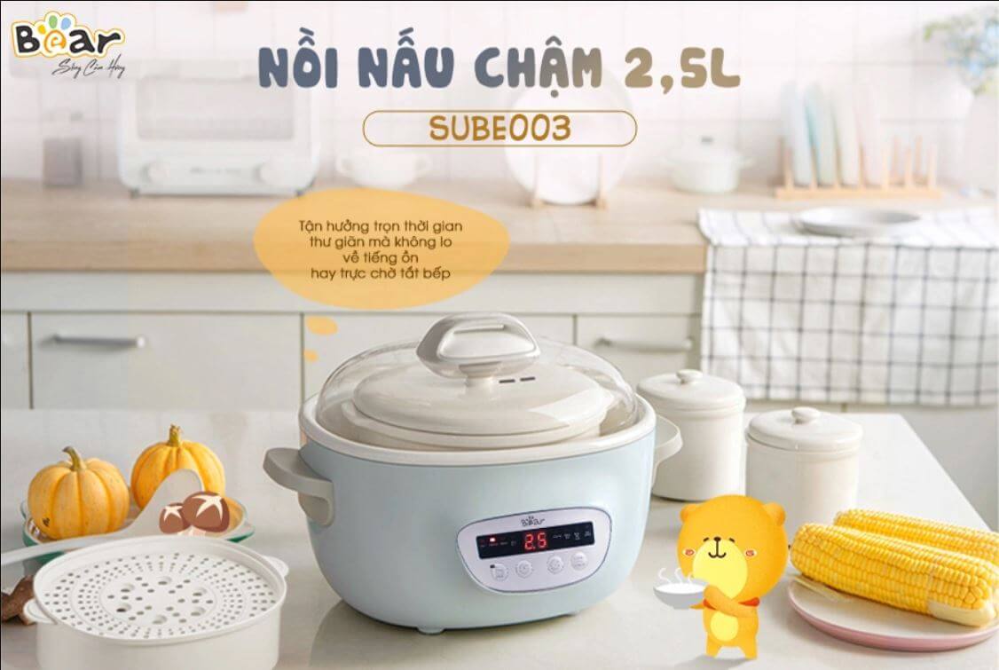 Noi nau cham Bear 2.5L SUBE003 1