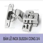 Ban le inox 304 cong 34