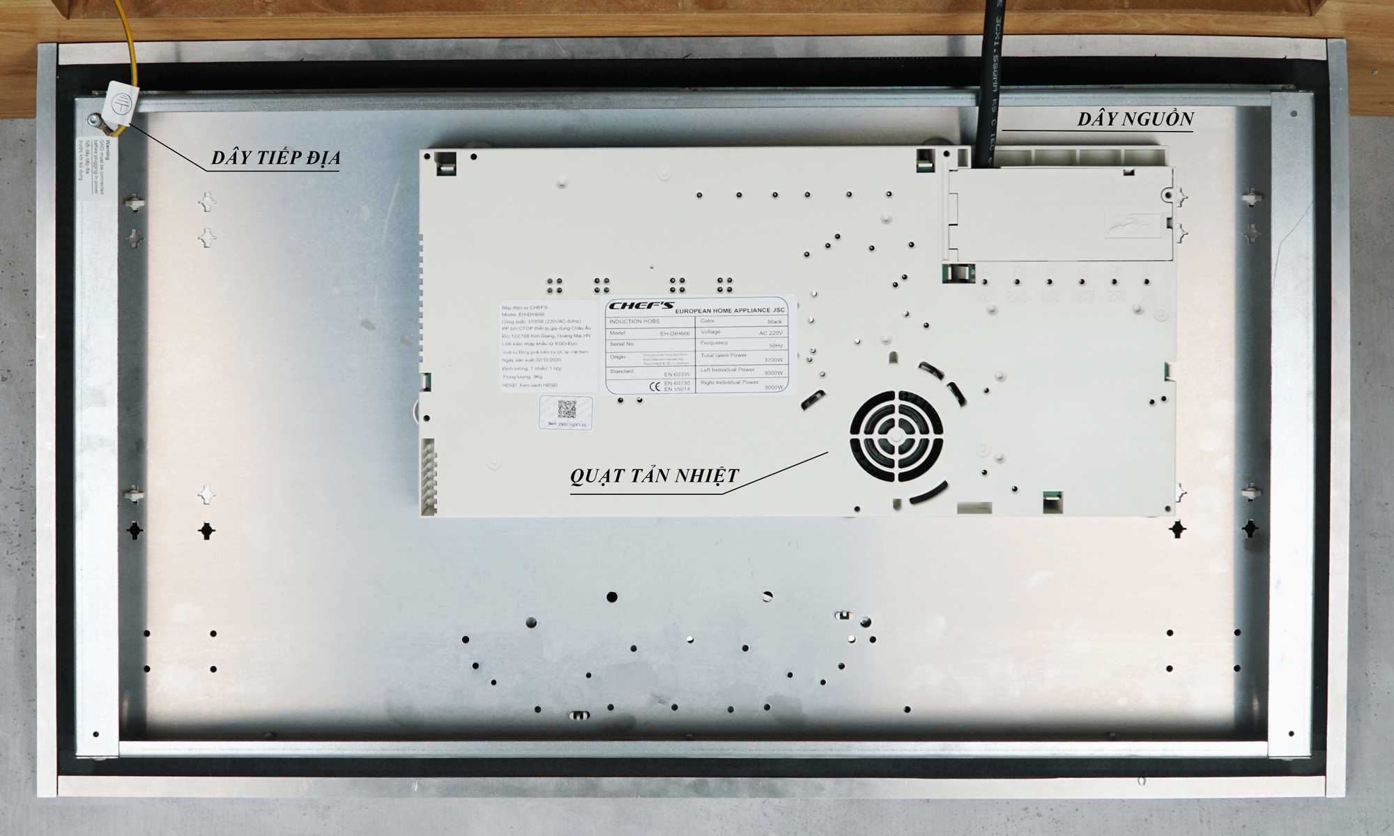 Bep tu Chefs EH DIH 666 Dien may IBUYS 4