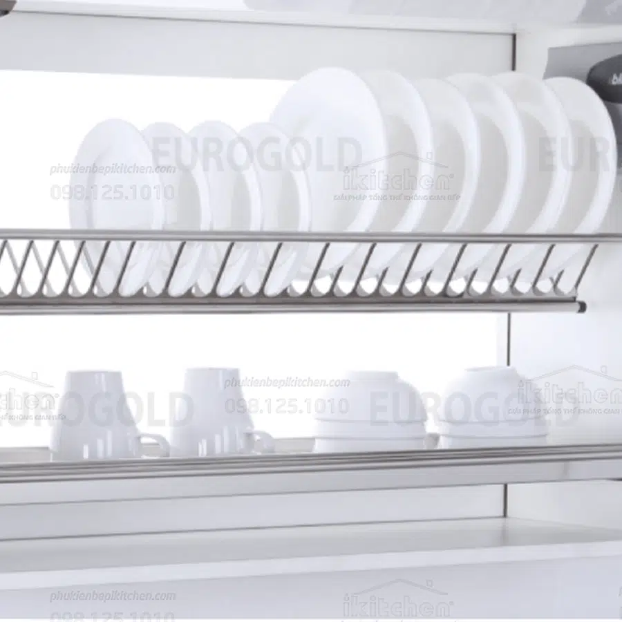 Gia bat co dinh chu V EuroGold inox 201