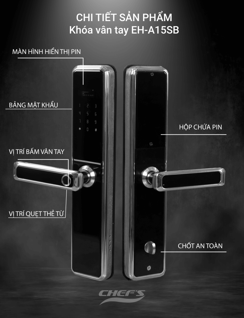 Khoa van tay EH A15SB iBuys.vn Mua sam thong minh 2