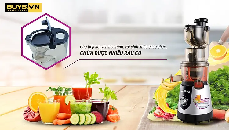 Máy ép chậm Mutosi MJ-86R