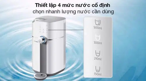Máy lọc nước để bàn Philips ADD6910 - 4 chế độ nước tùy chọn