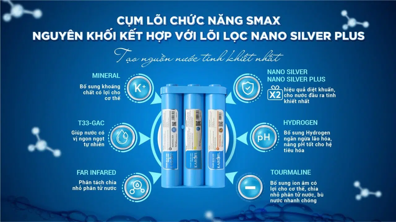 May loc nuoc nong lanh Karofi KAD D66 5