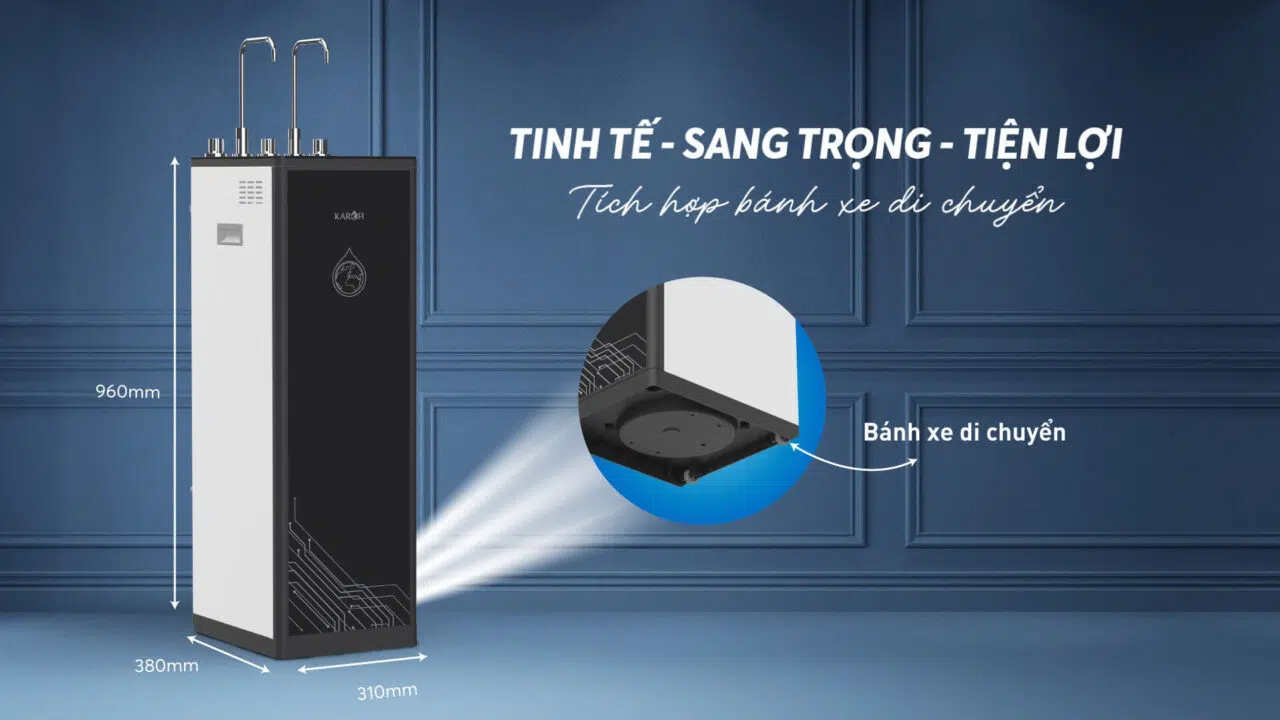 Máy lọc nước nóng lạnh Karofi KAD-D66