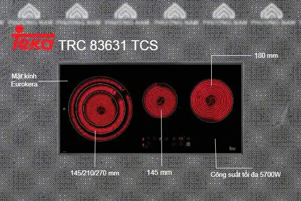 Bep dien Teka TRC 83631 TCS 3