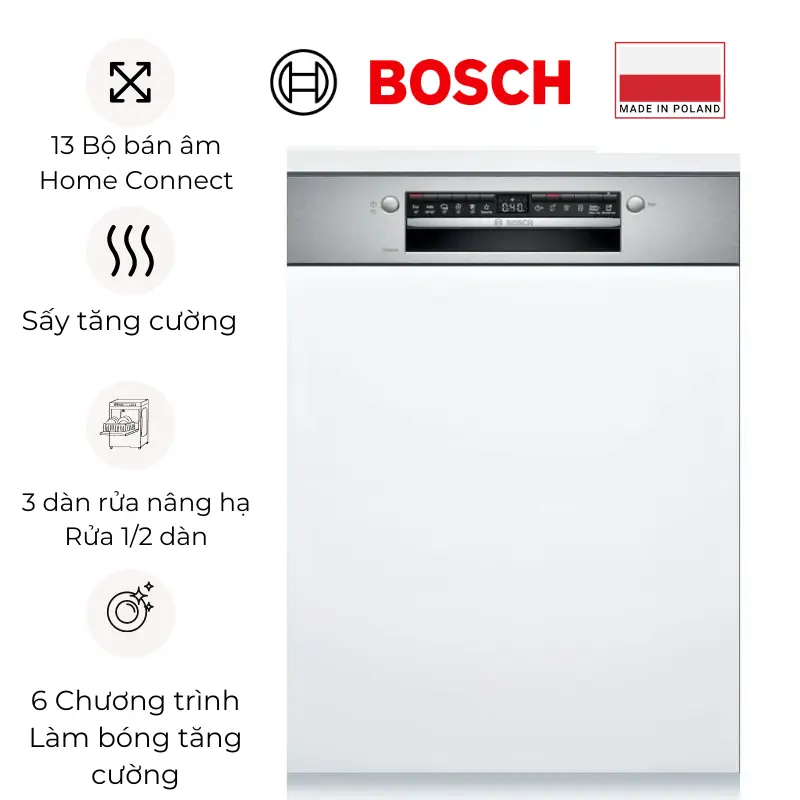 MÁY RỬA BÁT BOSCH SMI4HVS33E - ảnh đại diện