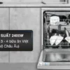 Máy rửa bát độc lập Bosch SMS2IVI61E - công suất