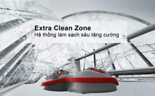 Intensive Zone kết hợp hệ thống thủy lực Extra Clean Zone