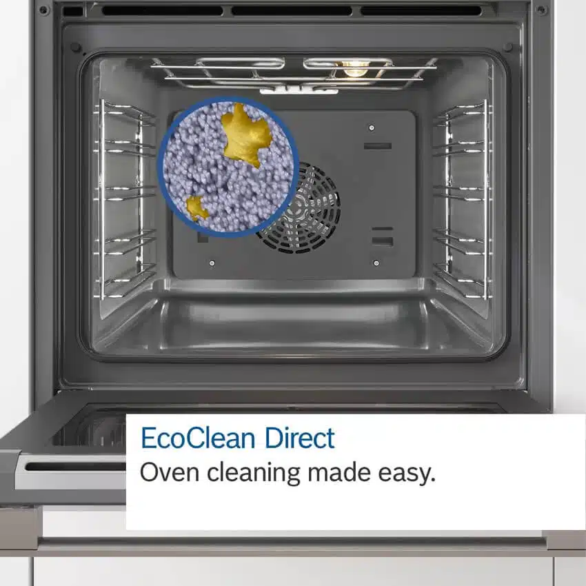 EcoClean Direct: Lò nướng hoàn toàn trở thành một thiết bị tự động làm sạch