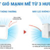Hệ thống hút gió mạnh mẽ từ 3 hướng