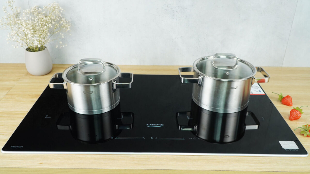 Bếp từ đôi Chefs EH-DIH893