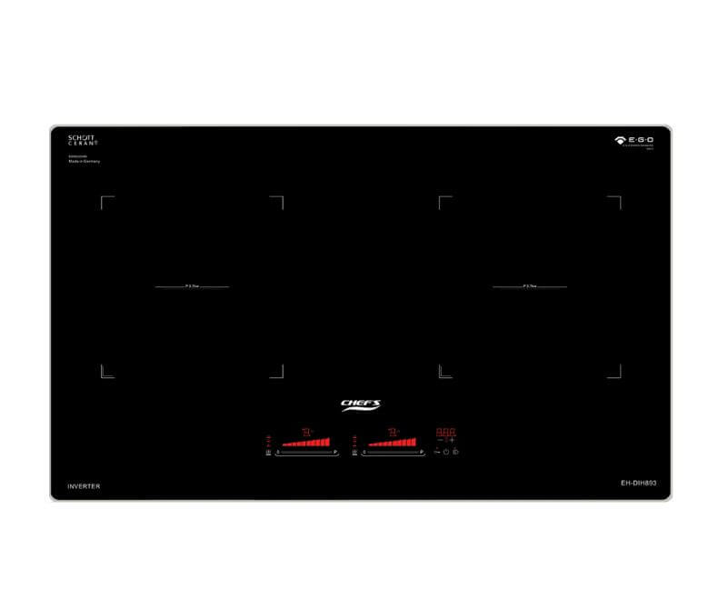 Bếp từ đôi Chefs EH-DIH893