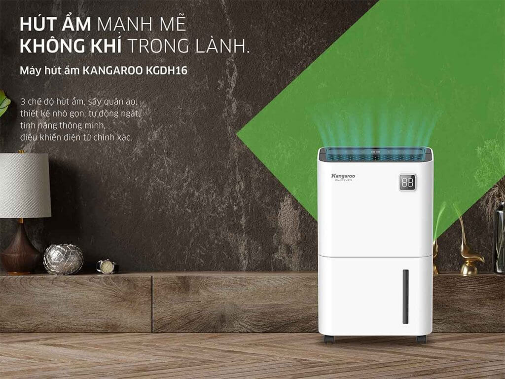 Kangaroo KGDH16 - Hút ẩm hiệu quả