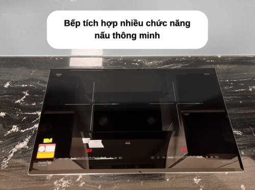 Bếp tích hợp nhiều chức năng nấu thông minh