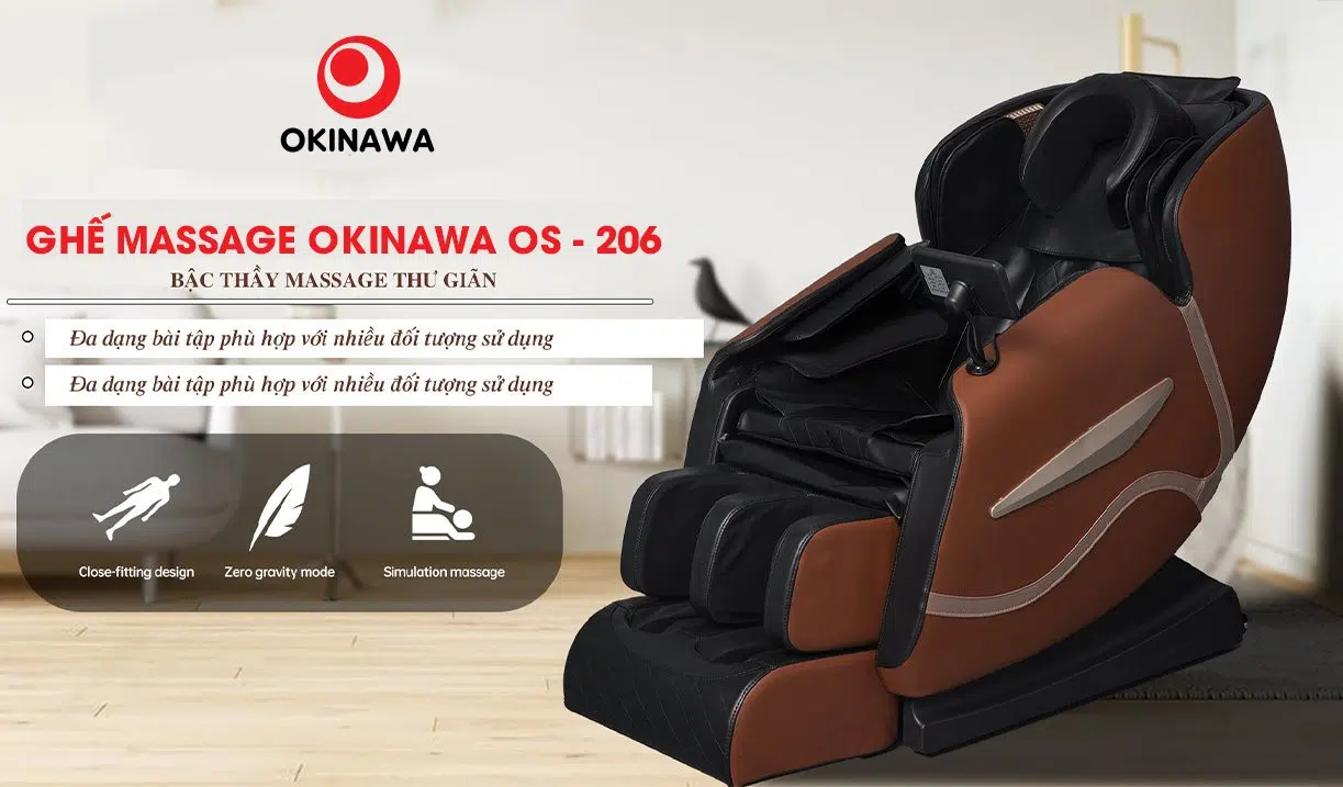 Ghế massage Okinawa OS-206