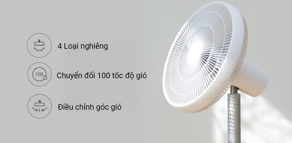 Quạt điện thông minh Xiaomi SmartMi Fan 2S
