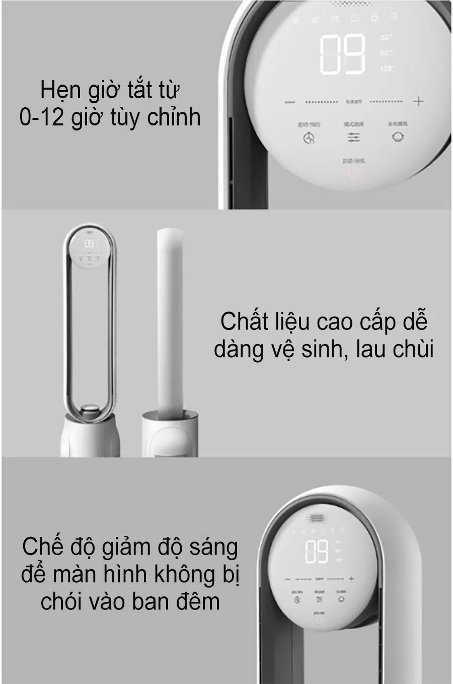 Quat khong canh Xiaomi Keahe A4 22