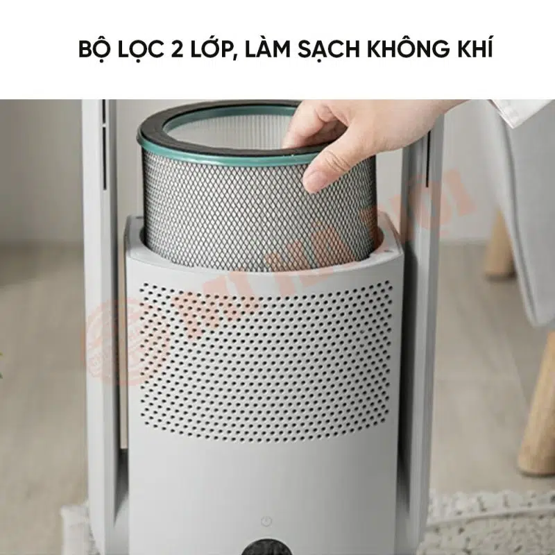 Quạt không cánh kiêm lọc không khí Akono XR-FAN03GL 