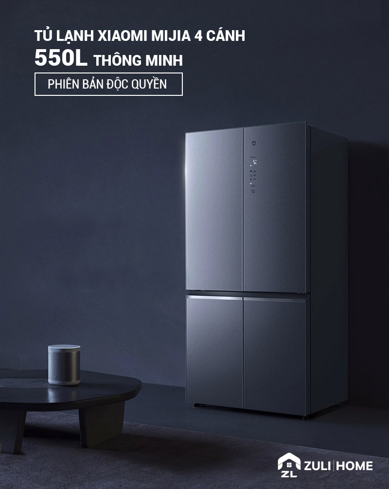 Tủ lạnh Xiaomi Mijia 4 cánh 550L – BCD-550WGSA