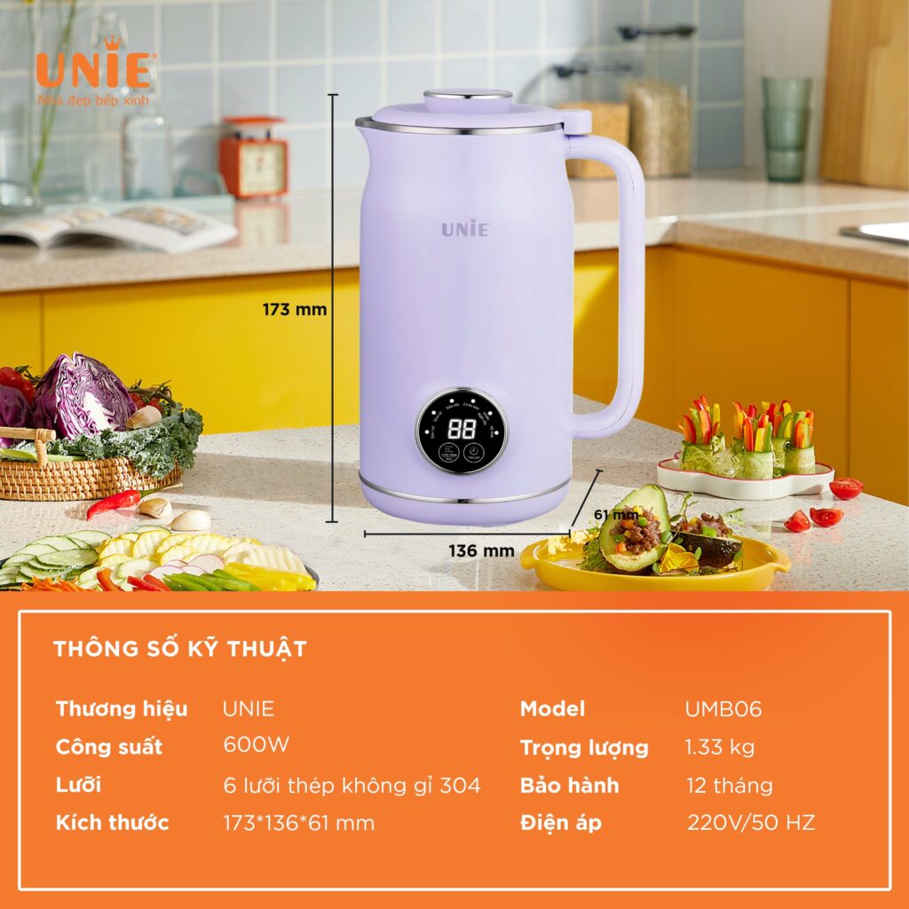 May lam sua hat Unie UMB06 11