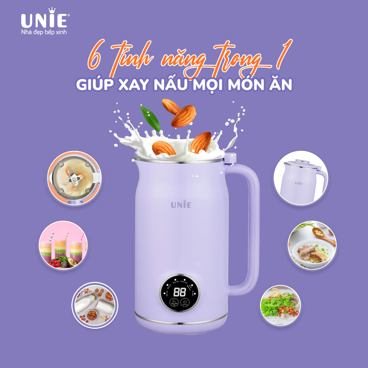 May lam sua hat Unie UMB06 5