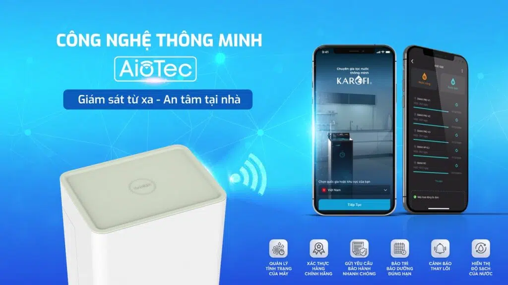 Máy lọc nước Karofi KAQ-U98 pro