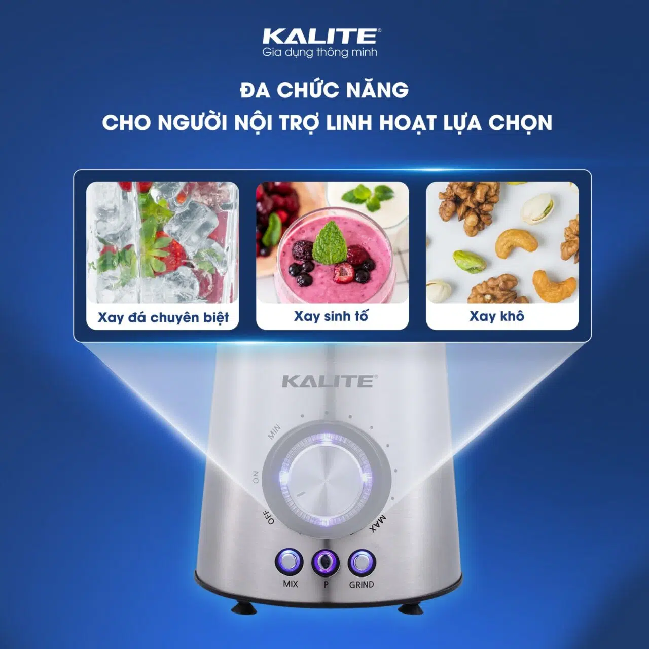 Máy xay sinh tố Kalite KEB4171