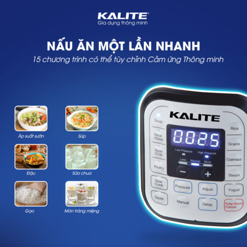 Nồi áp suất điện Kalite KL – 636