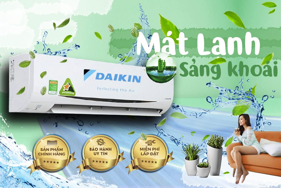 ĐIỀU HÒA DAIKIN FTF35UV1V – 1 CHIỀU – 12000BTU