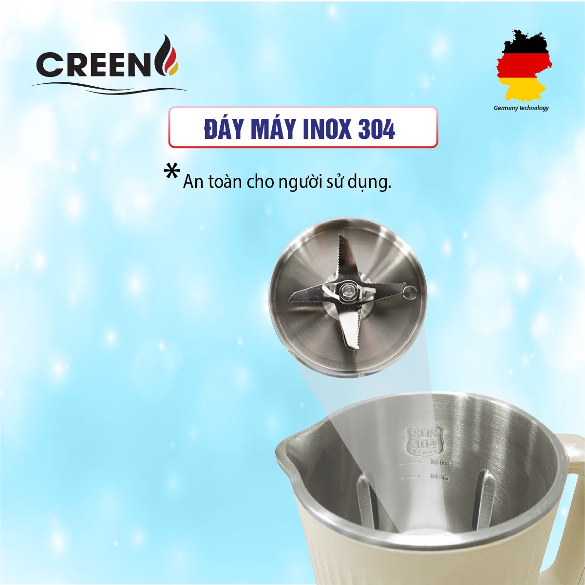 MAY LAM SUA HAT CREEN CR 1000 PLUS DIEN MAY IBUYS 2