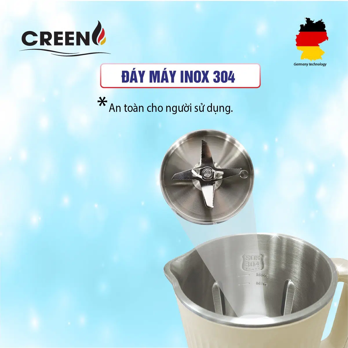 MAY LAM SUA HAT CREEN CR 1000 PLUS DIEN MAY IBUYS 2