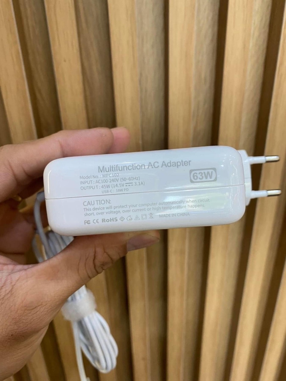 Sạc nhanh Macbook Drapow MPC 102