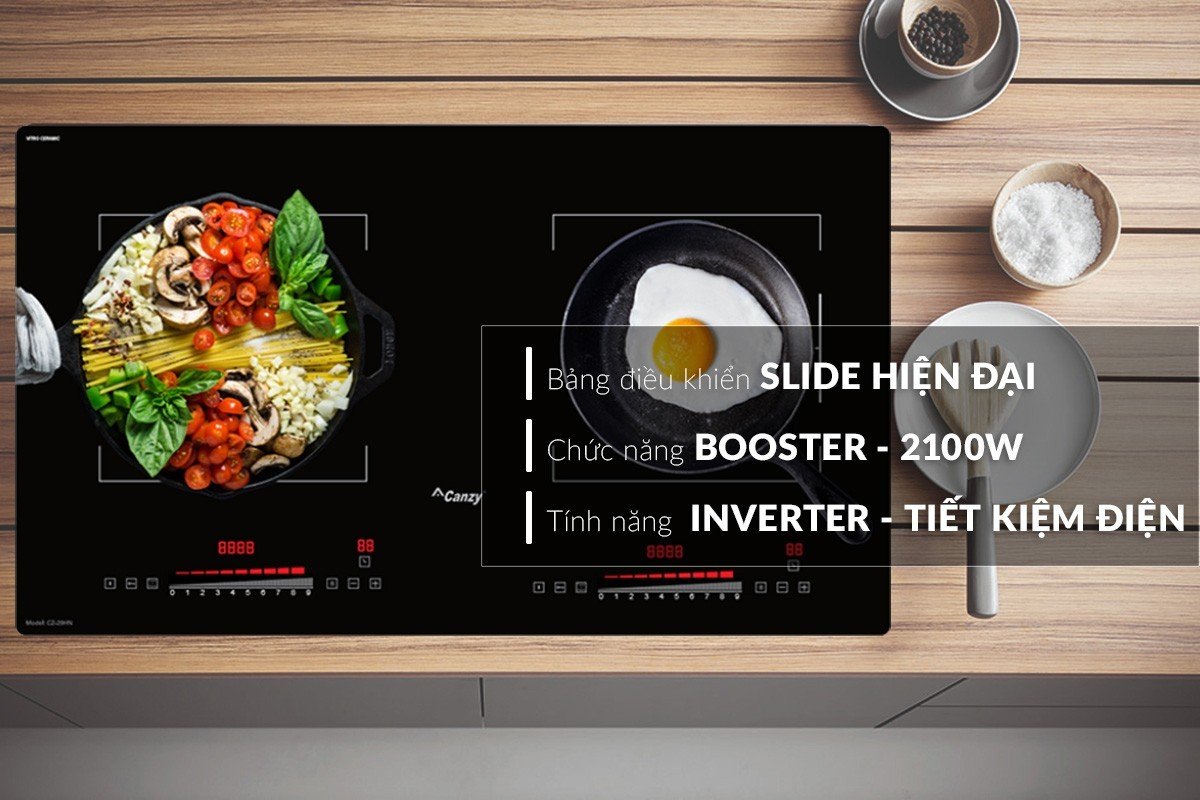 BẾP TỪ ĐÔI CANZY CZ 29HN-ĐIỆN MÁY IBUYS
