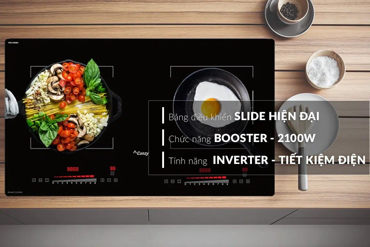 BẾP TỪ ĐÔI CANZY CZ 29HN-ĐIỆN MÁY IBUYS